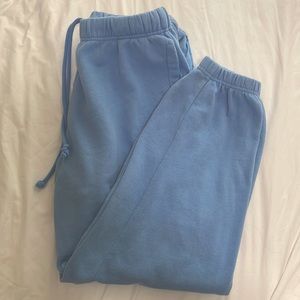 Cotton on sweatpants in blue (size M)
